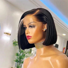 Load image into Gallery viewer, Bob wigs 100%human hair