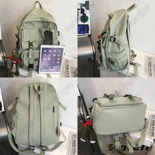Load image into Gallery viewer, Women Boy Nylon Backpack Travel Mesh Female Student College School Bag Men Girl Cool Laptop Backpack Male Fashion Book Bags Lady