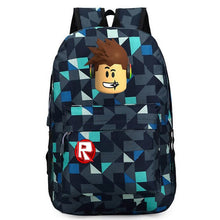 Load image into Gallery viewer, ROBLOX Backpack For Teenagers Kids Boys Children Student School Bags Unisex Laptop backpacks Travel Shoulder Bag