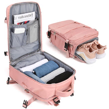 Load image into Gallery viewer, 17 Inch USB Gym Bag Dry Wet Backpack Female Girl Backpacks Women Nylon Shoulder Bag Student Schoolbag Laptop School Bag X137A