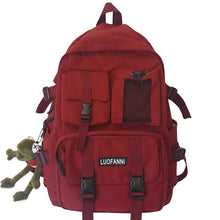 Load image into Gallery viewer, Women Boy Nylon Backpack Travel Mesh Female Student College School Bag Men Girl Cool Laptop Backpack Male Fashion Book Bags Lady
