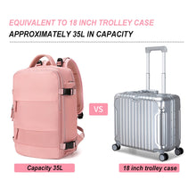 Load image into Gallery viewer, 17 Inch USB Gym Bag Dry Wet Backpack Female Girl Backpacks Women Nylon Shoulder Bag Student Schoolbag Laptop School Bag X137A