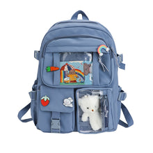 Load image into Gallery viewer, Study Women Laptop Backpack Boys Girls School Books Bags For Teenage Girls Kawaii College Student Kids Book Bag Rucksack