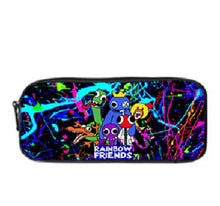 Load image into Gallery viewer, Rainbow Friends Backpack Colorful Boys Girls School Bags Capacity School Students Boys Girls Anime Cartoon Waterproof Backpack