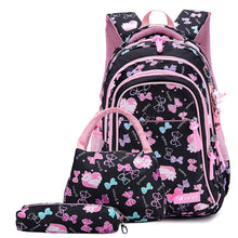 Load image into Gallery viewer, 3pcs/set printed school bags