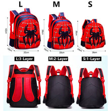 Load image into Gallery viewer, 3D spiderman backpack