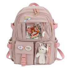 Load image into Gallery viewer, Study Women Laptop Backpack Boys Girls School Books Bags For Teenage Girls Kawaii College Student Kids Book Bag Rucksack