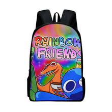 Load image into Gallery viewer, Rainbow Friends Backpack Colorful Boys Girls School Bags Capacity School Students Boys Girls Anime Cartoon Waterproof Backpack