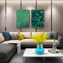 Load image into Gallery viewer, Toile murale Plante verte feuille