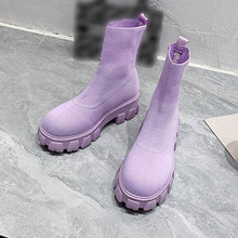 Load image into Gallery viewer, MCCKLE – Bottines Occidentales à Enfiler