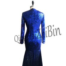 Load image into Gallery viewer, Robe sirène de soirée élégante