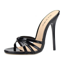 Load image into Gallery viewer, Mules de luxe à talons hauts