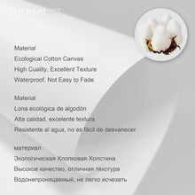 Load image into Gallery viewer, Toile imprimée de femme noire moderne,