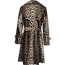 Load image into Gallery viewer, Trench-Coat imprimé léopard britannique