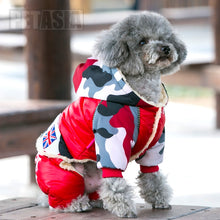 Load image into Gallery viewer, Vêtements pour chiens de compagnie hiver chaud