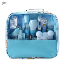 Load image into Gallery viewer, YAS 13pcs/Set Multifunction Newborn Baby Kids Nail Hair Health Care Thermometer Grooming Brush Kit Healthcare Accessories