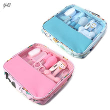 Load image into Gallery viewer, YAS 13pcs/Set Multifunction Newborn Baby Kids Nail Hair Health Care Thermometer Grooming Brush Kit Healthcare Accessories