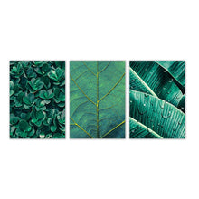Load image into Gallery viewer, Toile murale Plante verte feuille