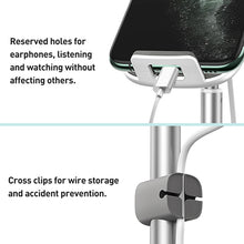 Load image into Gallery viewer, support de bureau réglable pour chargeur sans fil Qi 15W