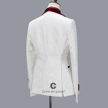 Load image into Gallery viewer, smoking 4 pièces Blazer velours revers