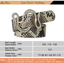 Load image into Gallery viewer, Snake belt