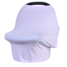 Load image into Gallery viewer, Newborn Breastfeeding Scarf Multi-Function 5 in 1 Baby Stroller Cover High Chair Cover Striped Baby Car Seat Cover Canopy
