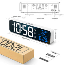 Load image into Gallery viewer, LED digital alarm clock