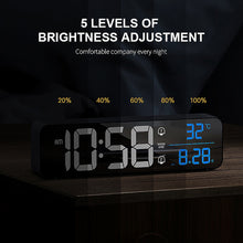 Load image into Gallery viewer, LED digital alarm clock
