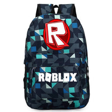 Load image into Gallery viewer, ROBLOX Backpack For Teenagers Kids Boys Children Student School Bags Unisex Laptop backpacks Travel Shoulder Bag
