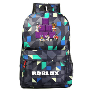 ROBLOX Backpack For Teenagers Kids Boys Children Student School Bags Unisex Laptop backpacks Travel Shoulder Bag