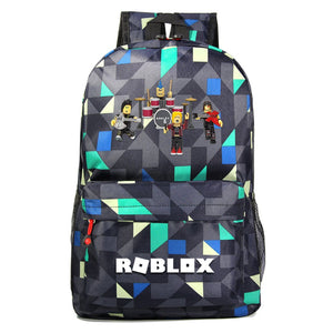 ROBLOX Backpack For Teenagers Kids Boys Children Student School Bags Unisex Laptop backpacks Travel Shoulder Bag