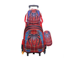 Load image into Gallery viewer, Resistant Backpack with wheels for school
