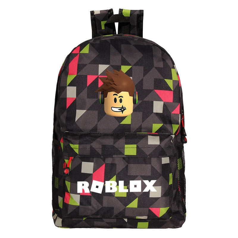 ROBLOX Backpack For Teenagers Kids Boys Children Student School Bags Unisex Laptop backpacks Travel Shoulder Bag