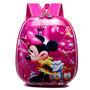 Disney Cartoon Mickey School Bags Kids Bag For Girls Boys Waterproof Princess Backpack Children Kindergarten Preschool Backpack