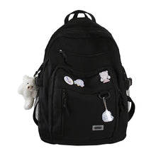 Load image into Gallery viewer, Fashion Big Student Backpack NEW Badge Rucksack Girls School Bag High Capacity Women Backpack Female Cute Leisure Travel Mochila
