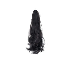 Load image into Gallery viewer, Wig Ponytail Female Pear-Shaped Hair Roll Grip Long Curly Hair Online Influencer Fashion Artificial Hair Big Wave Natural Traceless Long Braid
