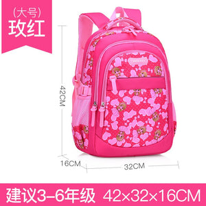 Kawaii Cute Teenage Girl Children Backpack School Bag Waterproof Back Pack Class Pink For Kid Child Teenager Princess Schoolbag