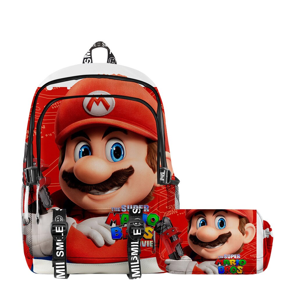 3D super Mario backpack set