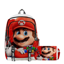 Load image into Gallery viewer, 3D super Mario backpack set
