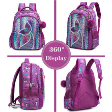 Load image into Gallery viewer, Mermaid backpack set
