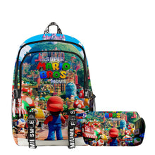 Load image into Gallery viewer, 3D super Mario backpack set
