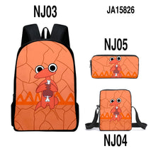 Load image into Gallery viewer, Rainbow Friends Backpack Colorful Boys Girls School Bags Capacity School Students Boys Girls Anime Cartoon Waterproof Backpack
