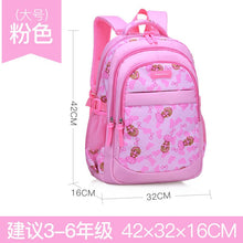 Load image into Gallery viewer, Kawaii Cute Teenage Girl Children Backpack School Bag Waterproof Back Pack Class Pink For Kid Child Teenager Princess Schoolbag
