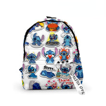 Load image into Gallery viewer, Large capacity rainbow Disney backpack
