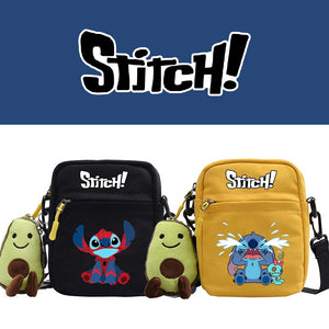 "Adorable Disney Stitch Diagonal Shoulder Bag for Kids