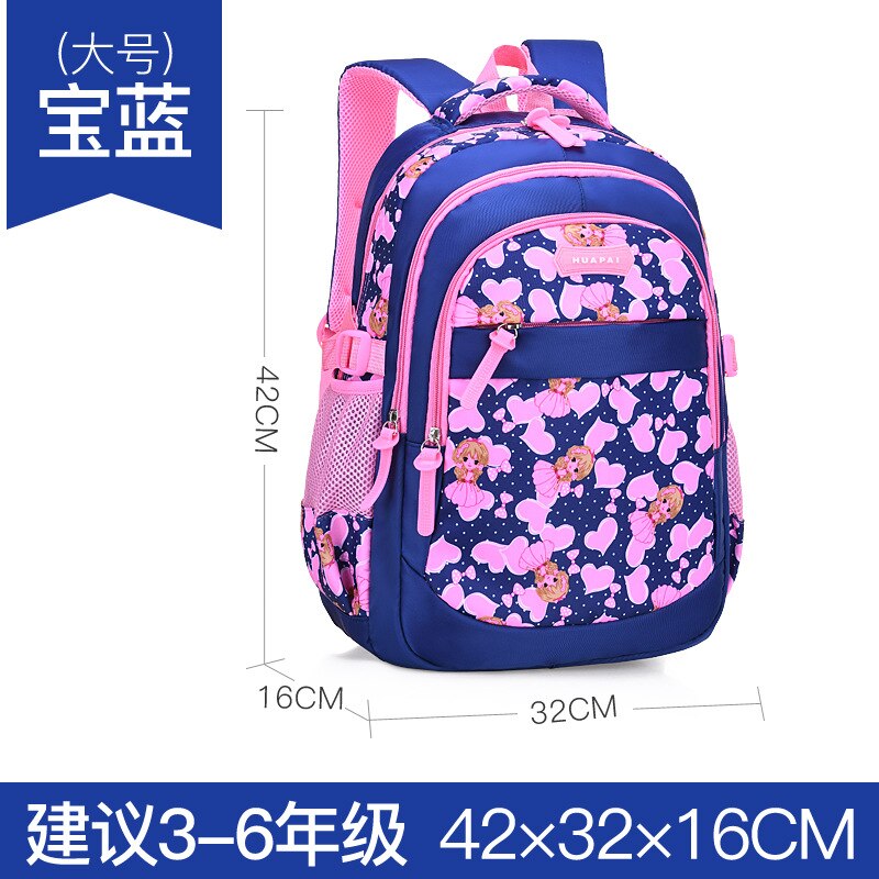 Kawaii Cute Teenage Girl Children Backpack School Bag Waterproof Back Pack Class Pink For Kid Child Teenager Princess Schoolbag