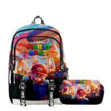 Load image into Gallery viewer, 3D super Mario backpack set
