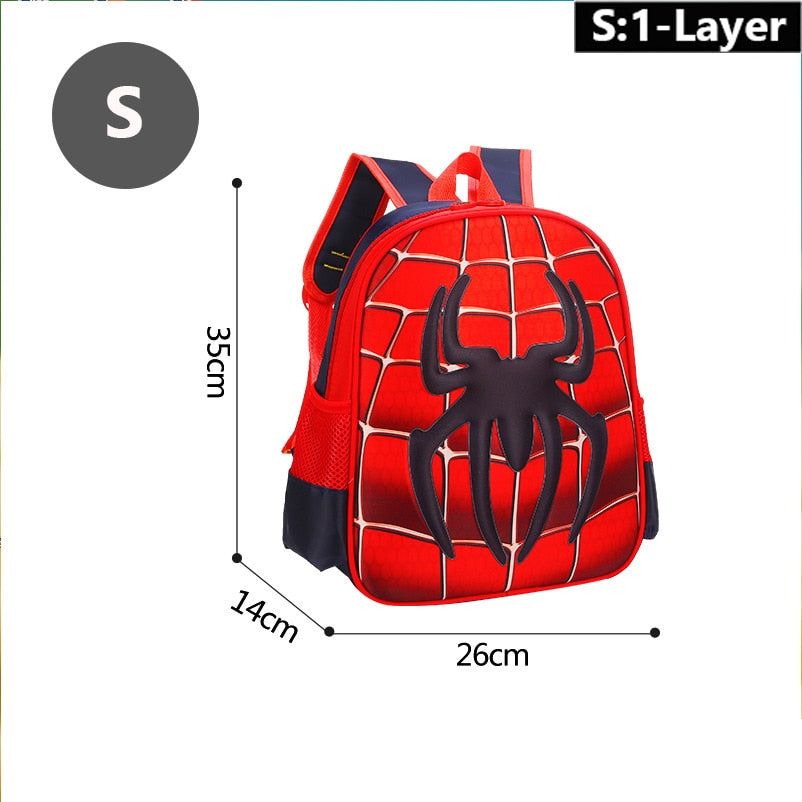 3D spiderman backpack