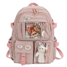 Load image into Gallery viewer, Study Women Laptop Backpack Boys Girls School Books Bags For Teenage Girls Kawaii College Student Kids Book Bag Rucksack
