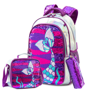 Mermaid backpack set